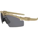 Oakley SI Ballistic M-Frame 3.0 Shooting Glasses Bone Frame/Gray Lens - Oakley