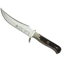 PUMA SGB Series Skinner Fixed Blade Knife 4.7" Clip Point 440A Satin Blade Genuine Bone Handle Stag - Puma