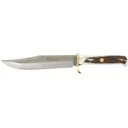PUMA SGB Bowie Fixed Blade Knife 6.1" Clip Point DIN 1.4116 Satin Blade Bone Handle Stag - Puma