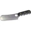 Knives of Alaska Brown Bear Fixed Blade Knife 6.5" Cleaver D2 Bead Blasted Blade SureGrip Handle Black - Knives Of Alaska