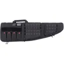 G.P.S. Tactical Double AR Rifle Case 43" with External Pistol Case Black - GPS