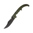 Cold Steel Espada XL Pocket Knife 7.5" Clip Point AUS-10 Black Blade G-10 Handle OD Green - Cold Steel