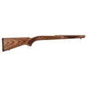 Ruger 77/22, 77/17 Laminated Stock Varmint Barrel Channel Brown - Ruger