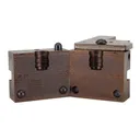 Saeco 1 Cavity Magnum Bullet Mold 453 45 Caliber (452 Diameter) 225 Grain Wadcutter - Saeco Bullet Casting