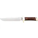 Bear & Son Freedom Fighting Bowie Fixed Blade Knife 8" Clip Point D2 Satin Blade Cocobolo Handle - Bear & Son