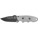 TOPS Knives Tom Brown Tracker Scout Fixed Blade Knife 3.25" Drop Point 1095 Black Traction Blade Linen Micarta Handle Black - TOPS Knives