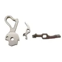 Cylinder & Slide Ultra Match 1911 Commander-Style Hammer, Ultra Light Low Mass Sear and Ultra Match Disconnector Set Steel in the White - Cylinder & Slide