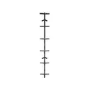 Hawk Traction Treestand Climbing Stick 20' Steel Gray - Hawk