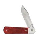 Case Longhouse Pocket Knife 3" Modified Clip Point CPM 20CV Stonewashed Blade Wood Handle Rosewood - Case Knives