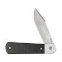 Case Longhouse Pocket Knife 3" Modified Clip Point CPM 20CV Stonewashed Blade Micarta Handle Black - Case Knives