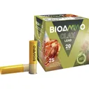 BioAmmo Clay 20 Gauge Ammo 2-3/4" #7-1/2 Lead Shot 1 oz Case of 250 (10 Boxes of 25) - BIOAMMO