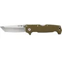 Cold Steel SR1 Tanto Pocket Knife 4" Tanto Point CPM-S35VN Stainless Steel Blade G-10 Handle OD Green - Cold Steel