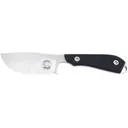 White River Knives M1 Skinner Fixed Blade Knife 3" Drop Point CPM S35VN Stonewashed Blade G-10 Handle Black - White River Knives