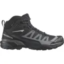 Salomon X Ultra 360 Mid GTX Hiking Boots Synthetic Black/Magnet/Pewter Men's 14 D - Salomon