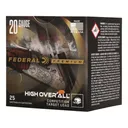 Federal Premium High Over All 20 Gauge Ammo 2-3/4" #7-1/2 Lead Shot 7/8 oz 1200fps Case of 250 (10 Boxes of 25) - Federal Premium