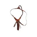 Triple K 602 Hunter's Shoulder Holster Right Hand Remington 1858 8" Leather Havana - Triple K