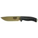 ESEE Knives ESEE-6 3D Fixed Blade Knife 6.5" Drop Point 1095 Dark Earth Blade G-10 Handle Black - Esee Knives