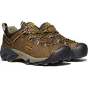 Keen Men's Targhee II WP Waterproof Hiking Shoes Leather/Synthetic Cascade Brown/Golden Yellow 13 EE - Keen