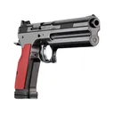FK BRNO Field 7.5 FK Pistol 6" Barrel 15+1 Round Black Slide Red Grip Black Frame - BRNO