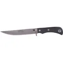 Knives of Alaska Magnum Boar Hunter Fixed Blade Knife 6" Drop Point D2 Matte Blade Rubber Handle Black - Knives Of Alaska