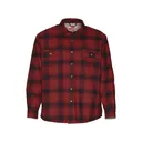 Stormy Kromer Men's Camp Shirt Jacket Red/Black Plaid XL - Stormy Kromer