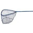Ranger Landing Nets True Blue Series Landing Net 54-84" Telescoping Handle 28" x 30" Hoop Rubber Coated Nylon Blue - Ranger