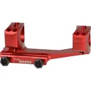 Warne 1-Piece Gen 2 X-SKEL 1-Piece Cantilever Picatinny Scope Mount 30mm Rings Red - Warne Scope Mounts