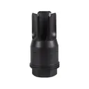 Sig Sauer Clutch-Lok Shouldered QD Flash Hider 5.56x45mm NATO 1/2"-28 Thread 90 Degree Shoulder Steel Matte - Sig Sauer