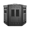 Booner Blinds 6-Panel Hard-Sided Hunting Blind with Tinted Dual Windows - Booner Blinds