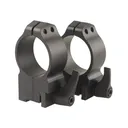 Warne QD Ring Scope Mount 30mm Ruger 77 Matte Black High - Warne Scope Mounts