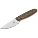 Boker Knives The Brook Trout Fixed Blade Knife 2.83" Drop Point VG-10 Satin Blade G-10 Handle Green - Boker