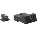 Heinie Straight Eight SlantPro 1911 Night Sight Set Kimber Front and Rear Cuts Steel Blue Tritium - Heinie