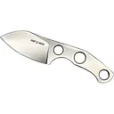 GiantMouse GMF1-S Fixed Blade Knife 2.6" Drop Point N690 Satin Blade N690 Handle Satin - Giantmouse