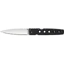 Cold Steel Hold Out Pocket Knife 6" Fully Serrated Spear Point CPM S35VN Polished Blade G-10 Handle Black - Cold Steel