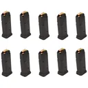 Magpul PMAG GL9 Magazine for Glock 19, 26, 49 Gen 1-5 9mm Luger 15-Round Polymer Black 10PK - Magpul Industries