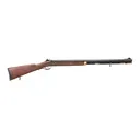 Pedersoli Traditional Hawken Hunter 54 Caliber Muzzleloading Rifle 28" Blued Barrel Walnut Stock - Pedersoli