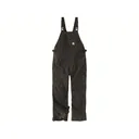 Carhartt Men's Storm Defender Loose Fit Heavyweight Waterproof Bibs Black 2XL - Carhartt