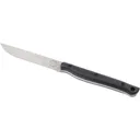 White River Knives Exodus 3 Fixed Blade Knife 3" Drop Point CPM S35VN Stonewashed Blade Canvas Micarta Handle Black - White River Knives