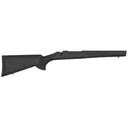 Hogue OverMolded Stock for Howa 1500, Weatherby Vanguard Short Action Factory Barrel Channel Pillar Bed Black - Hogue