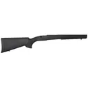 Hogue OverMolded Stock for Savage 110, 111, 114, 116 Long Action Detachable Magazine Standard Contour Barrel Channel Pillar Bed Black - Hogue