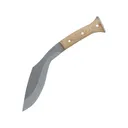 Condor Knives K-Tact Kukri Fixed Blade Knife 10" Kukri 1075 Satin Blade Micarta Handle Brown - Condor Knives