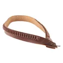 Hunter 745 Bandolero Pistol Cartridge Belt 45 Caliber 85 Loops Leather Antique Brown - Hunter Company