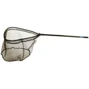 Ranger Landing Nets Tournament Series Landing Net 54-84" Telescoping Handle 28" x 30" Hoop Rubber Coated Nylon Black - Ranger