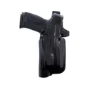 Galco Halo OWB Holster Right Hand for Glock 19, 23, 32 with Streamlight TLR-1 Optics Ready Leather Black - Galco
