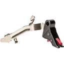 Overwatch Precision Combat Trigger (TAC) for Glock 9mm, 40 S&W, 357 Sig Aluminum Black Shoe, Red Safety - Overwatch Precision
