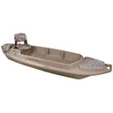 Beavertail Stealth 2000 Twin Gun 12' Sneak Boat Marsh Brown - Beavertail