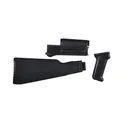 Arsenal, Inc. Complete Stock and Handguard Set Intermediate Length AK-47 Milled Receivers Polymer Black - Arsenal Firearms