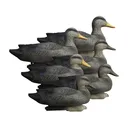 Higdon Battleship Foam Filled Black Duck Decoy Polymer 6PK - Higdon Outdoors