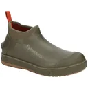 Simms Challenger Slip-On Boat Shoes Rubber Dark Stone Men's 9 D - Simms