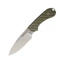 Bradford Knives Guardian 3 EDC Fixed Blade Knife 3.5" Drop Point N690 Stonewashed Blade G-10 Handle OD Green - Bradford Knives